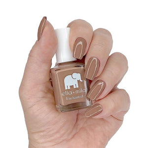 ella+mila - of the Earth - .45oz - Brown, Nude Nail Lacquer - EM-OF THE