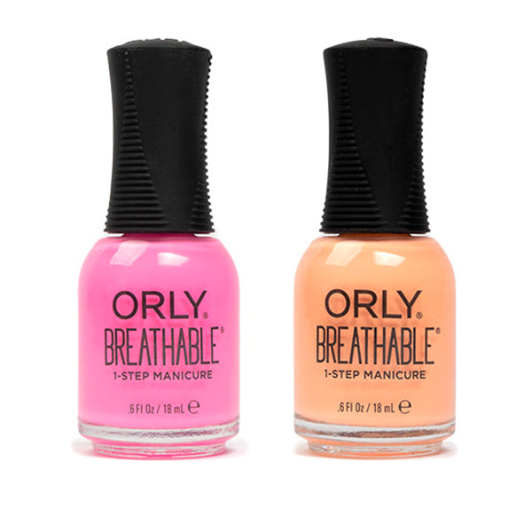 Orly - Breathable Combo - Burst Your Bubblegum & Are You Sherbet? - Nail Lacquer at Beyond Polish