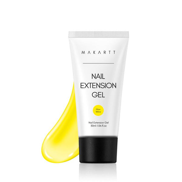 Makartt - Nail Extension Gel - Glow Yellow 30ml - Nail Extensions - Nail Polish at Beyond Polish