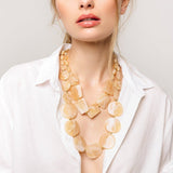 Allure Layered Statement Necklace - Necklaces at Beyond Polish