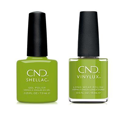 CND - Shellac & Vinylux Combo - Crisp Green - Gel & Lacquer Polish - Nail Polish at Beyond Polish