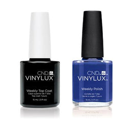 CND - Vinylux Topcoat & Blue Eyeshadow 0.5 oz - #238 - Nail Lacquer - Nail Polish at Beyond Polish