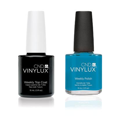 CND - Vinylux Topcoat & Cerulean Sea 0.5 oz - #171 - Nail Lacquer at Beyond Polish