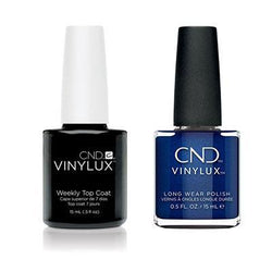 CND - Vinylux Topcoat & Sassy Sapphire 0.5 oz - #332 - Nail Lacquer - Nail Polish at Beyond Polish