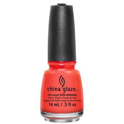 China Glaze - Orange Knockout 0.5 oz - #70641 - Nail Lacquer - Nail Polish at Beyond Polish