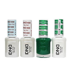 DND - Base, Top, Gel & Lacquer Combo - Emerald Quartz - #582 - Gel & Lacquer Polish - Nail Polish at Beyond Polish