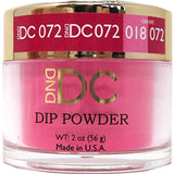 DND - DC Dip Powder - Crimson 2 oz - #072 - Gel & Lacquer Polish - Nail Polish at Beyond Polish