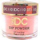 DND - DC Dip Powder - Peach Jealousy 2 oz - #110 - Gel & Lacquer Polish - Nail Polish at Beyond Polish