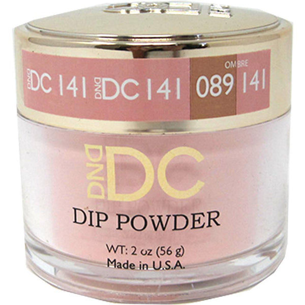 DND - DC Dip Powder - Pink Champagne 2 oz - #141 - Gel & Lacquer Polish - Nail Polish at Beyond Polish