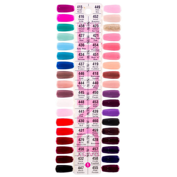 DND - Gel & Lacquer Swatch - Single #1 - Manicure & Pedicure Tools - Nail Polish at Beyond Polish