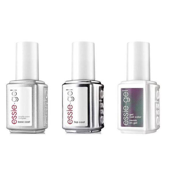 Essie Combo - Gel, Base & Top - For The Twill Of It 843G - Gel Polish - Nail Polish at Beyond Polish
