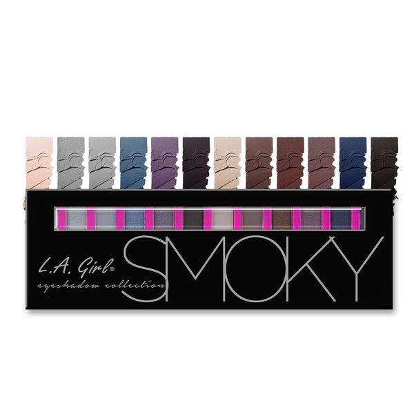 L.A. Girl - Beauty Brick Eyeshadow Collection - Smoky - #GES332 - Face - Nail Polish at Beyond Polish