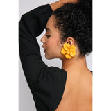 Marigold Floral Earrings - Earrings - Nail Polish at Beyond Polish