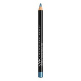 NYX Slim Eye Pencil - Satin Blue - #SPE910 - Eyes - Nail Polish at Beyond Polish