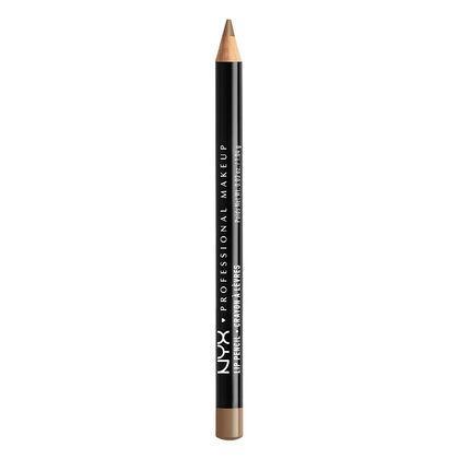 NYX Slim Lip Pencil - Brown Cafe - #SPL821 - Lips - Nail Polish at Beyond Polish