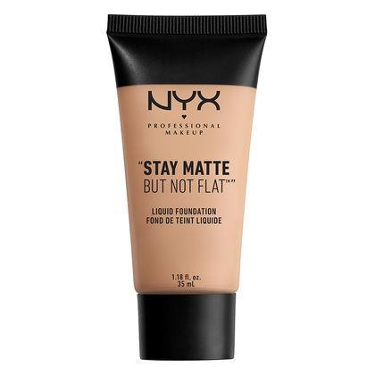 NYX Stay Matte But Not Flat Liquid Foundation - Medium - #SMF18 - Face - Nail Polish at Beyond Polish