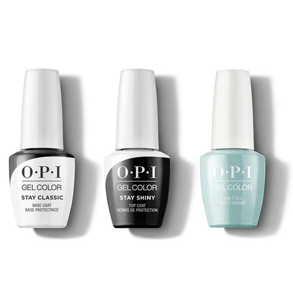 OPI - GelColor Combo - Stay Classic Base, Shiny Top & Was It All Just A Dream? - Gel Polish - Nail Polish at Beyond Polish