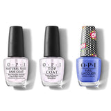 OPI - Nail Lacquer Combo - Base, Top & Days Of Pop 0.5 oz - #NLP52 - Nail Lacquer - Nail Polish at Beyond Polish