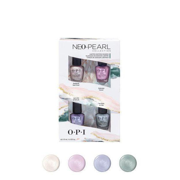 OPI Nail Lacquer - Neo Pearl Mini 4-Pack - Kit - Nail Polish at Beyond Polish