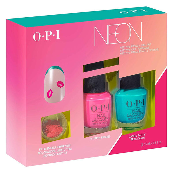 OPI Nail Lacquer - Neons Nail Lacquer Nail Art Duo Pack #1 - Kit - Nail Polish at Beyond Polish