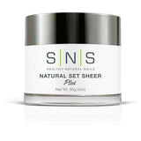 SNS Dipping Powder - Natural Set Sheer 2 oz - Dipping Powder - Nail Polish at Beyond Polish