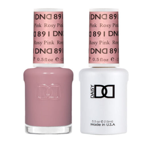 DND - Gel & Lacquer - Rosy Pink - #891 - Gel & Lacquer Polish - Nail Polish at Beyond Polish