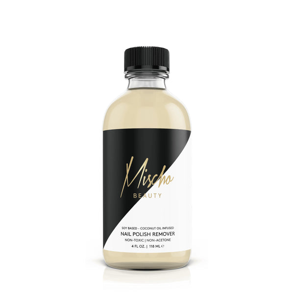 Mischo Beauty - Treatment - Soy Based Coconut Oil Infused Nail Polish Remover - Cleansers & Removers - Nail Polish at Beyond Polish