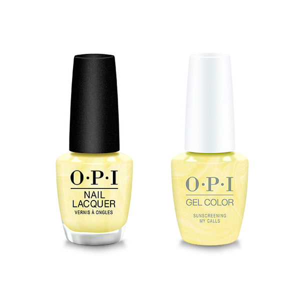 OPI - Gel & lacquer Combo - Sunscreening My Calls - Gel & Lacquer Polish at Beyond Polish