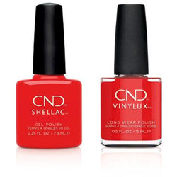 CND - Shellac & Vinylux Combo - Poppy Fields - Gel & Lacquer Polish at Beyond Polish