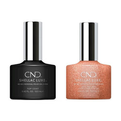 CND - Shellac Luxe - Top Coat & Chandelier 0.42 oz - #300. - Top Coat & Gel at Beyond Polish