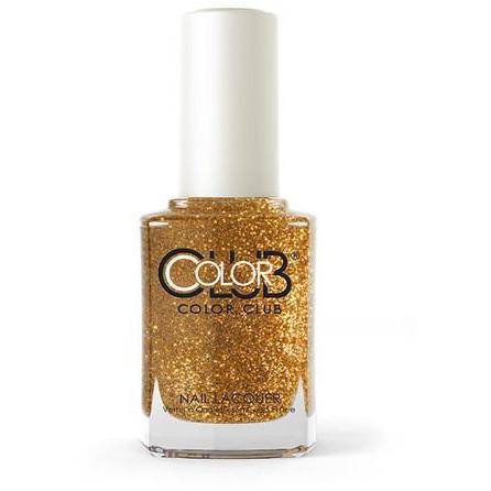 Color Club Nail Lacquer - Gold Glitter 0.5 oz - Nail Lacquer at Beyond Polish