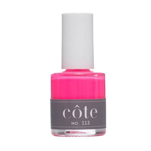 Cote - Nail Polish - Neon Pink No. 113 - Nail Lacquer - Nail Polish at Beyond Polish
